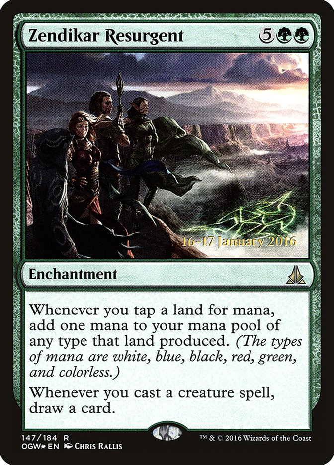 Zendikar Resurgent - Foil - Prerelease Promo